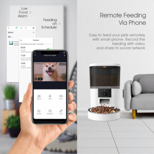 smart-pet-feeder-with-camera-adjustable-portions-monitor-your-pet-remotely